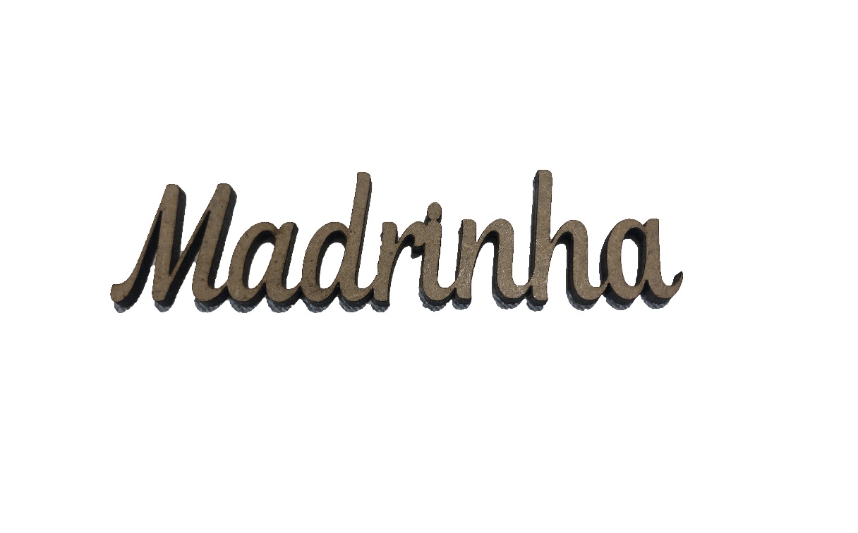 MADEIRA- MADRINHA 8CM