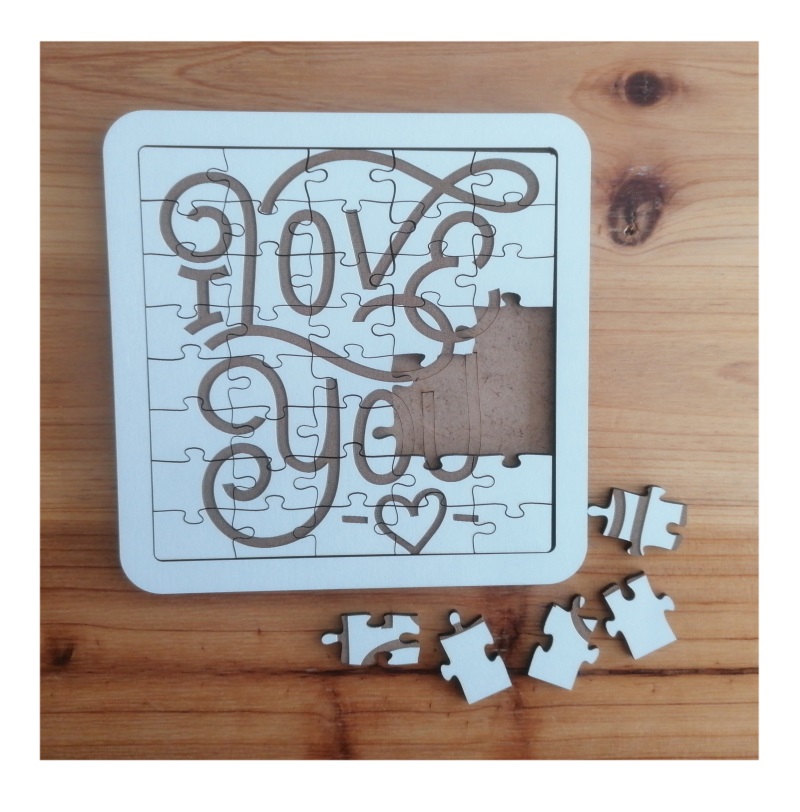 MADEIRA - PUZZLE LOVE YOU 14CM