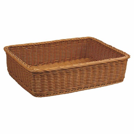 CESTA RECT. 46x34 CAST.