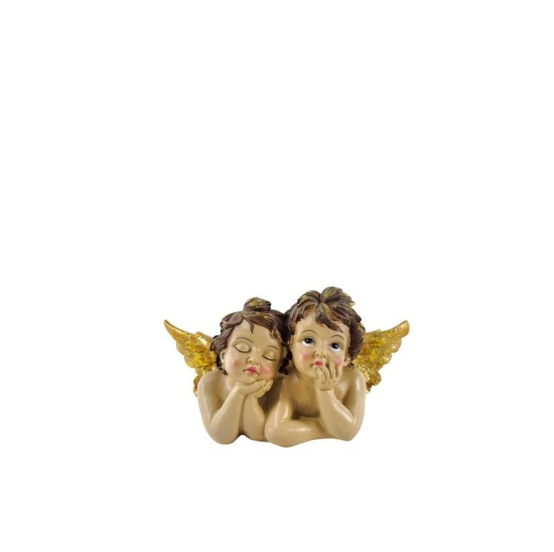 ANJO C/ASAS OURO 21x9x11cm