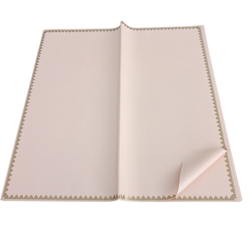 EMB. 20 FOLHAS CELOFANE PESSEGO 57cmX57cm