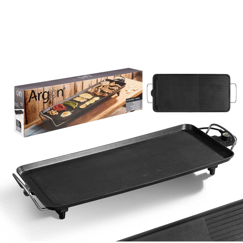 ARGON- GRELHADOR ELETRICO 66X28CM 1500W