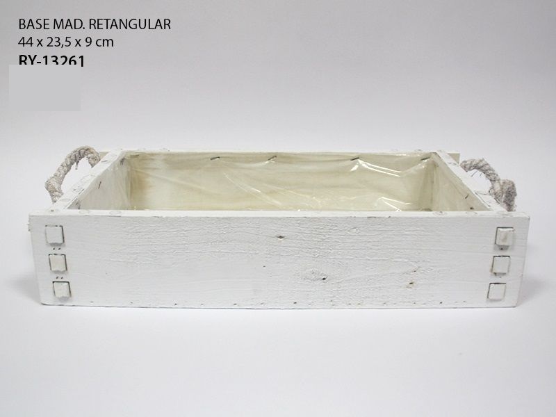 BASE MAD. RECT. 44x23,5x9cm RY-13261