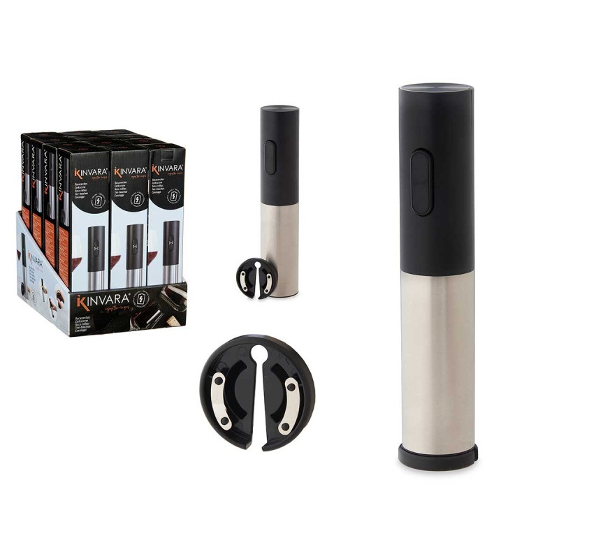 SACA-ROLHAS ELETRICO PRETO 21X24X27CM