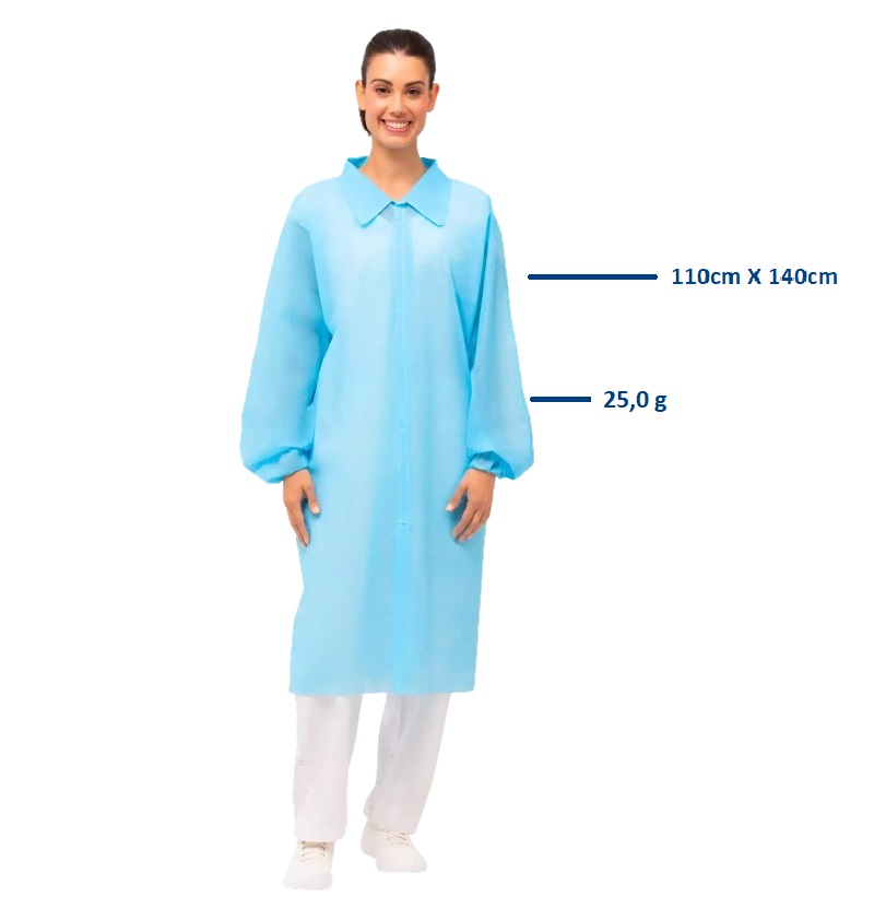 BATA POLIPROPILENO 25G AZUL T/XL UND.