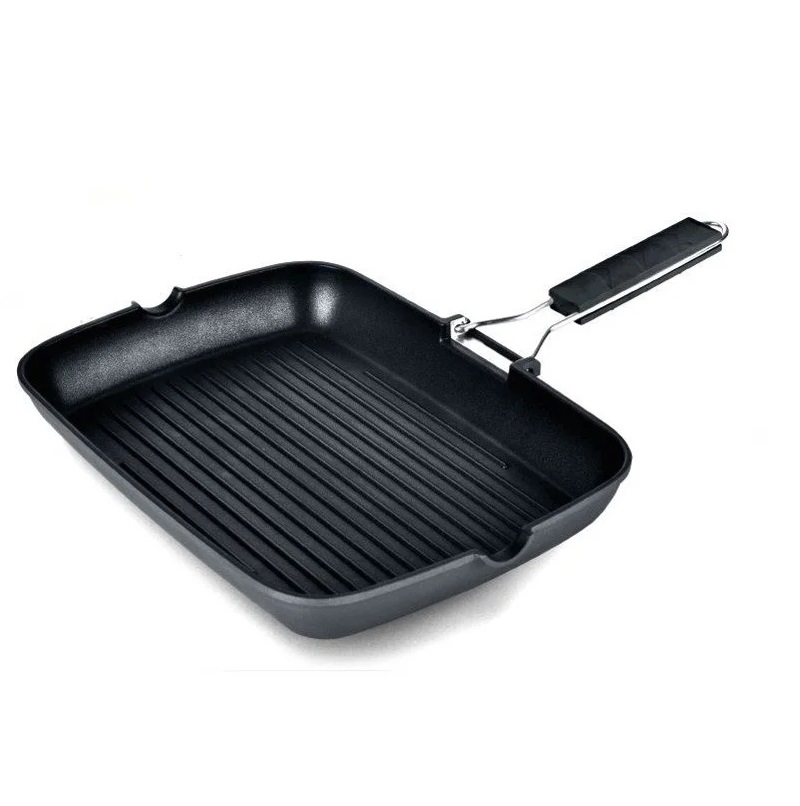 GRELHADOR ANTI-ADERENTE 36CM TROIA