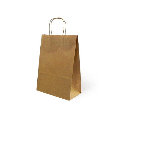 Atado c/25 sacos papel 27x16x31 kraft liso