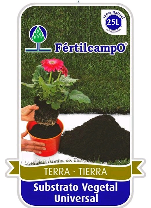 TERRA VEGETAL 25LITROS