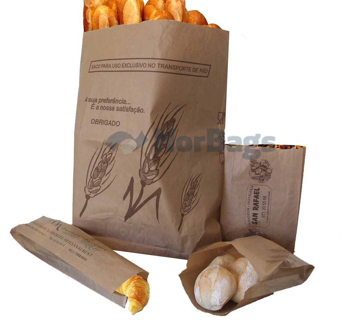 SACO PAPEL CASTANHO SC09 C/IMP 1000UND (NB)