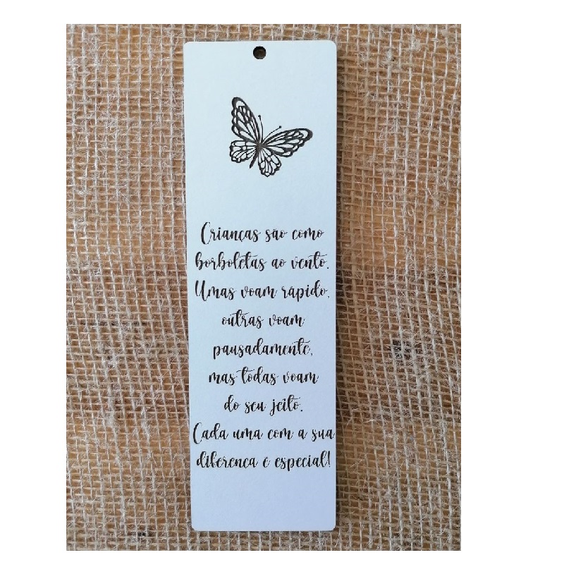 MADEIRA- MARCADOR LIVRO 20CMX6CM