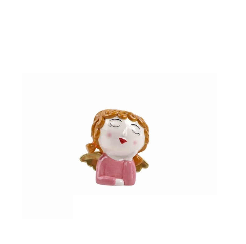 CERAMICA- VASO BUSTO 14x11x14cm
