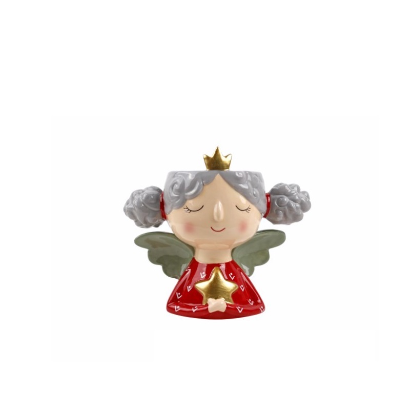 CERAMICA- VASO BUSTO 26x13x22cm