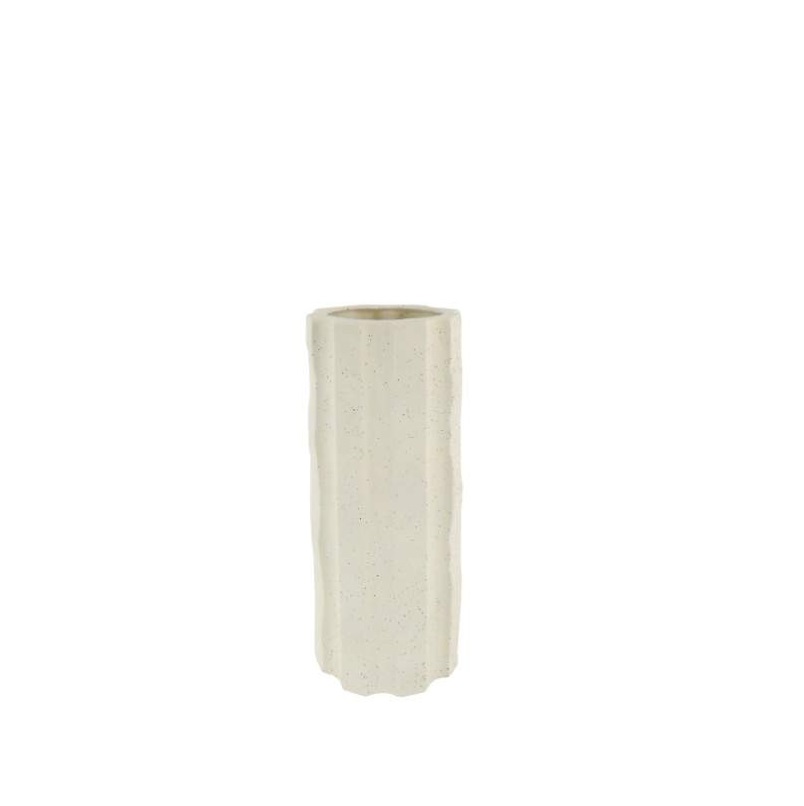 CERAMICA- JARRA CREME 15x35cm