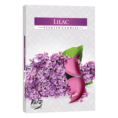 TEALIGHT PERF.CX6 LILAS TP15-38