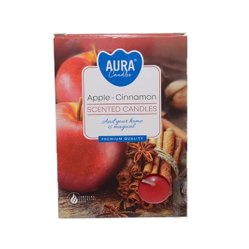 TEALIGHT PERF.CX6 MAÇA/CANELA TP15-87