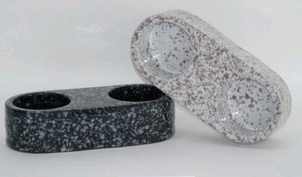 SUPORTE CERAMICA CIRIO DUPLO