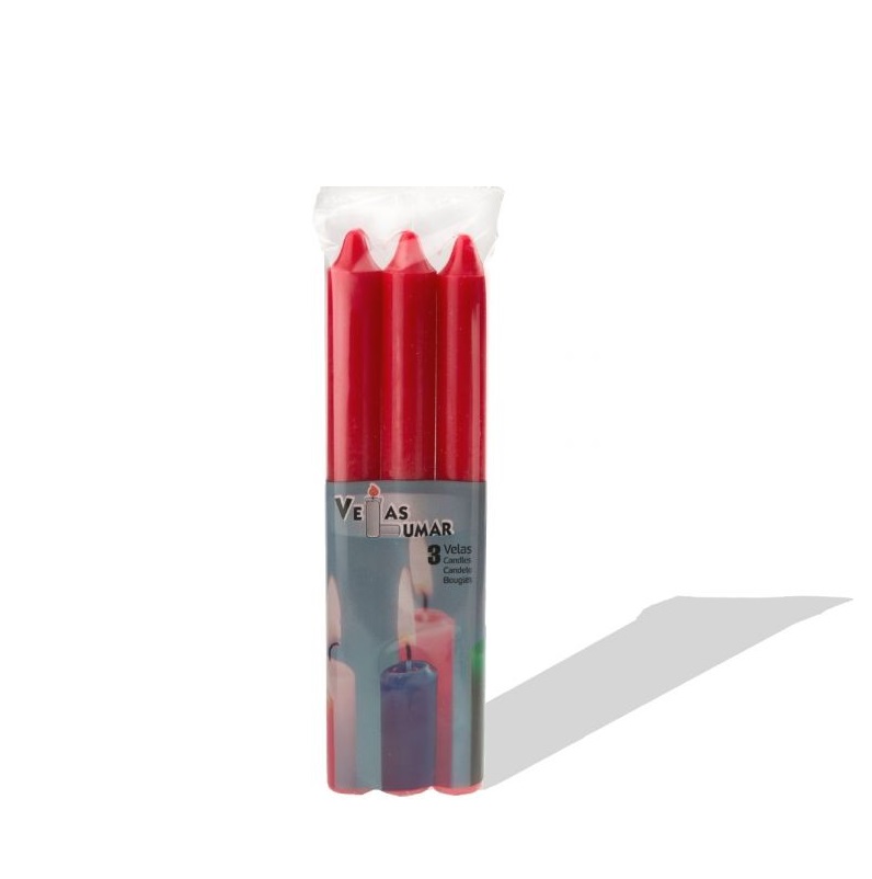 VELAS C/3 PÇS