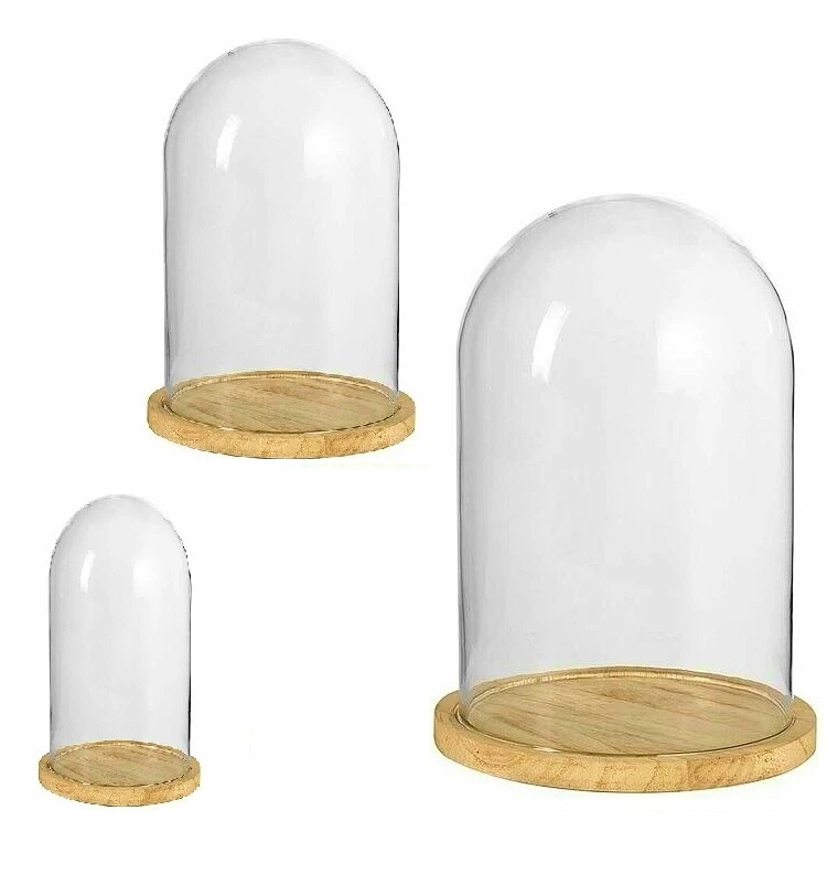 CUPULA DE VIDRO 20x30cm