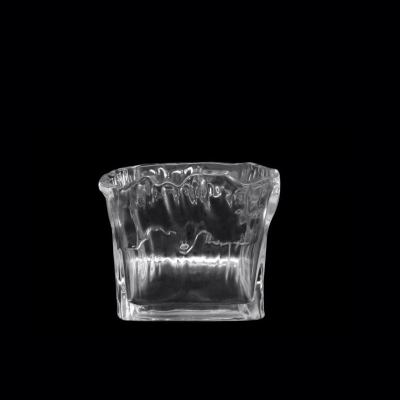 VIDRO- CUBO TRANSP. 17x17x14cm