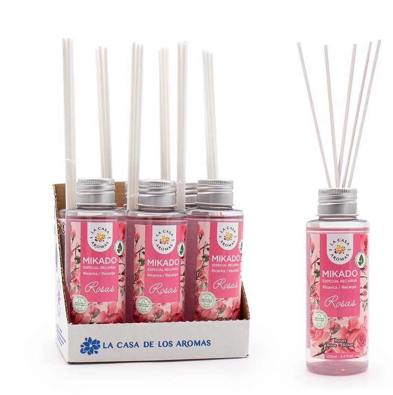 MIKADO 100ML ROSAS LA CASA