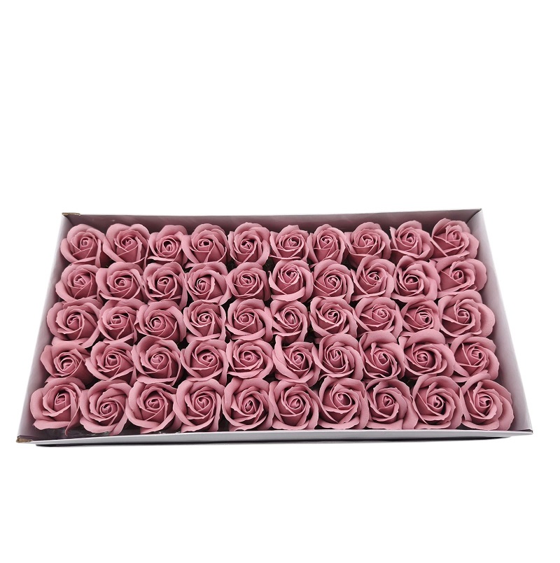 FLOR ARTIFICIAL- ROSAS SABAO 5CM ROSA VELHO CX.50