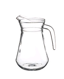 CANECA MESA 1L VIDRO DUBAI