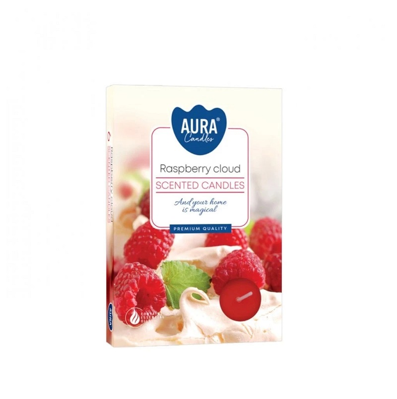 TEALIGHT PERF.CX6 NUVEM FRAMBIESA TP15-329