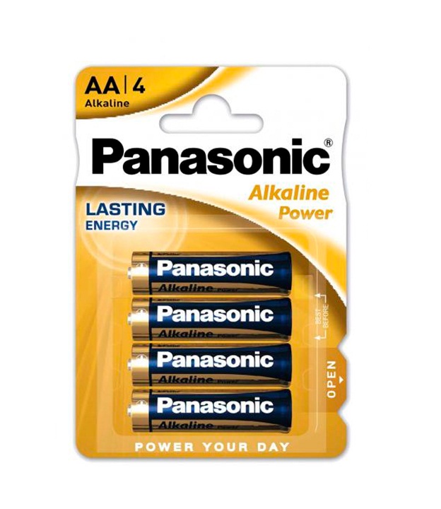 PILHAS ALKALINE PANASONIC AA LR06