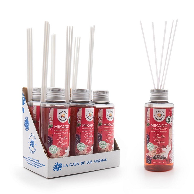MIKADO 100ML FRUTOS VERM.  LA CASA