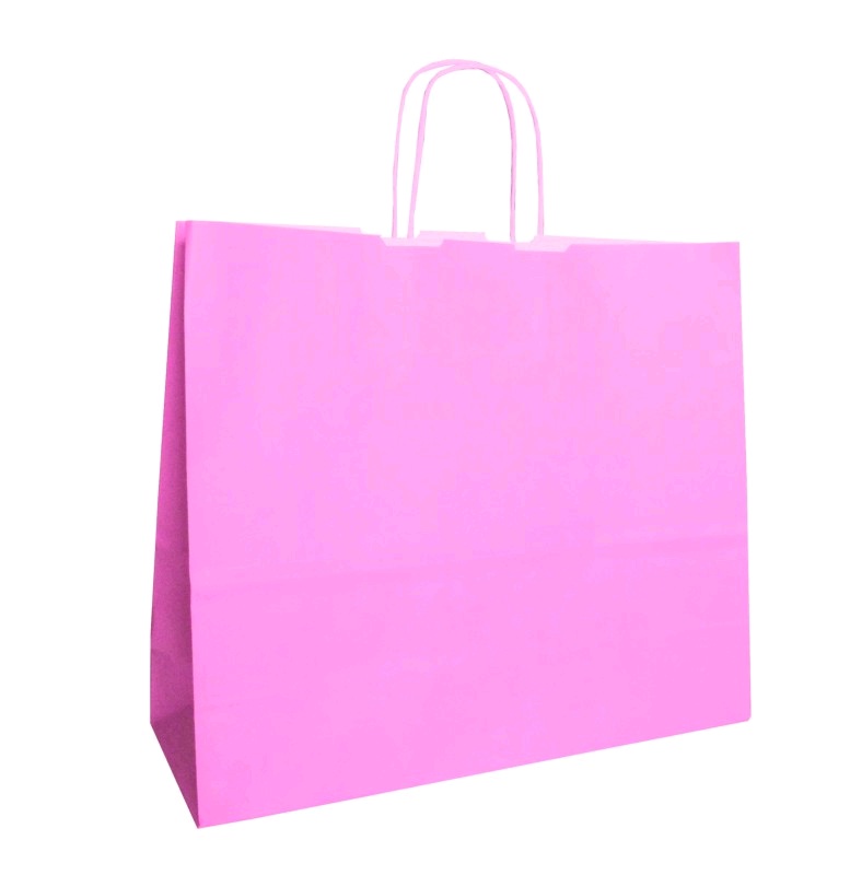 Atado c/25 Sacos Papel 36x12x31 Rosa