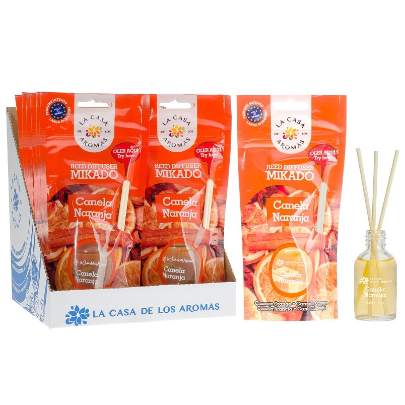 MIKADO 30ML LARANJA/CANELA LA CASA