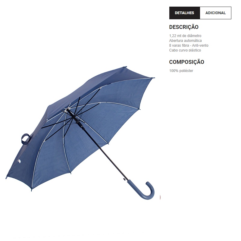 GUARDA-CHUVA CVT045 AZUL MARINHO