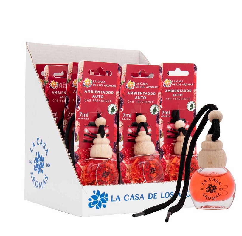 AMBIENTADOR CARRO FRUTOS VERMELHOS