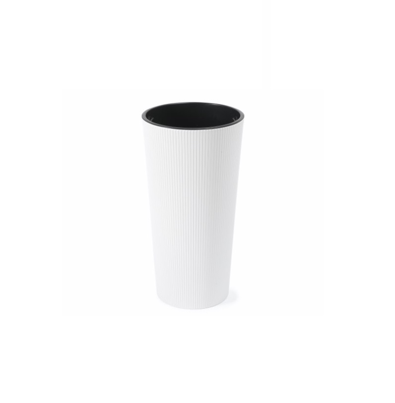 VASO LILIA ECO RECICL.BRANCO19X36CM
