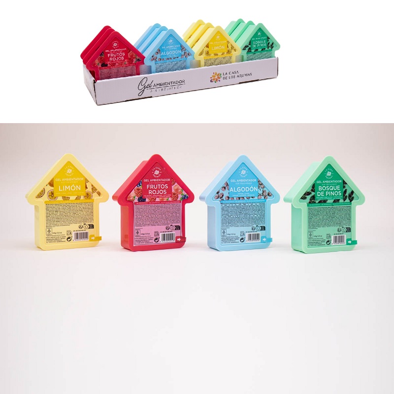 AMBIENTADOR GEL SORTIDO 100G LA CASA