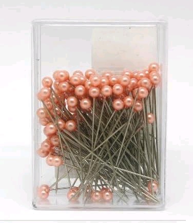 ALFINETES  5mm/100pcs SALMAO 6025