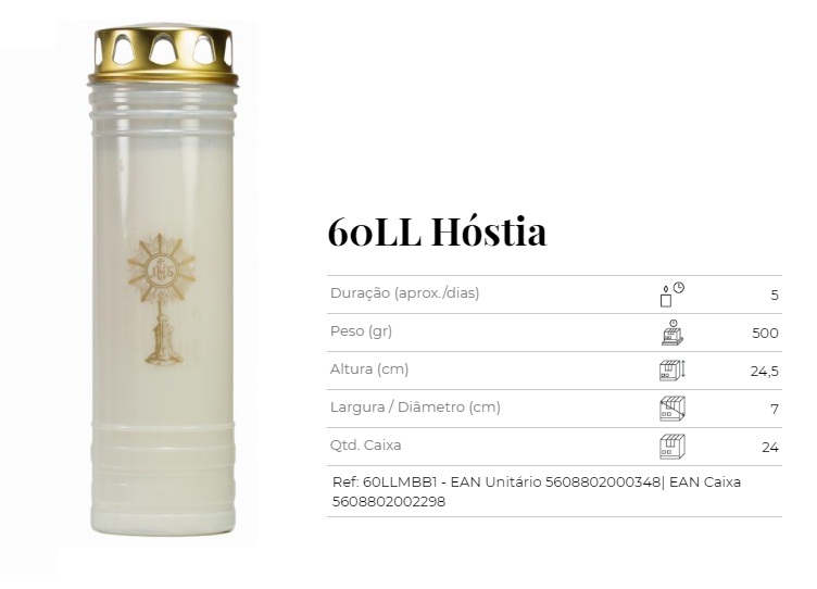 CIRIO 60 LL C/MOTIVO COPO BRANCO