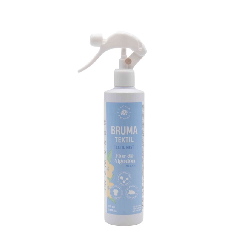 BRUMA TEXTIL FLOR DE ALGODAO 300ML LA CASA
