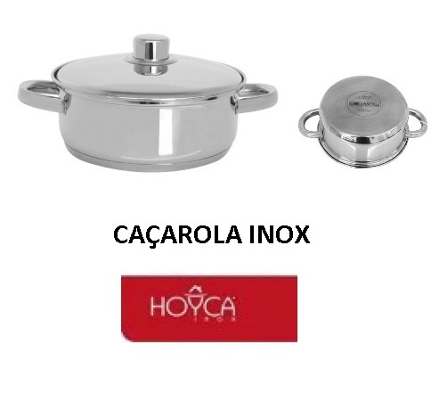 DURUM- CAÇAROLA INOX 26cm INDUÇAO