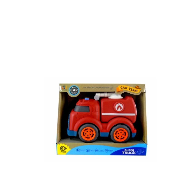 BRINQUEDO- CAMIAO BOMBEIROS "SUPER TRUCK" 21X13X17CM
