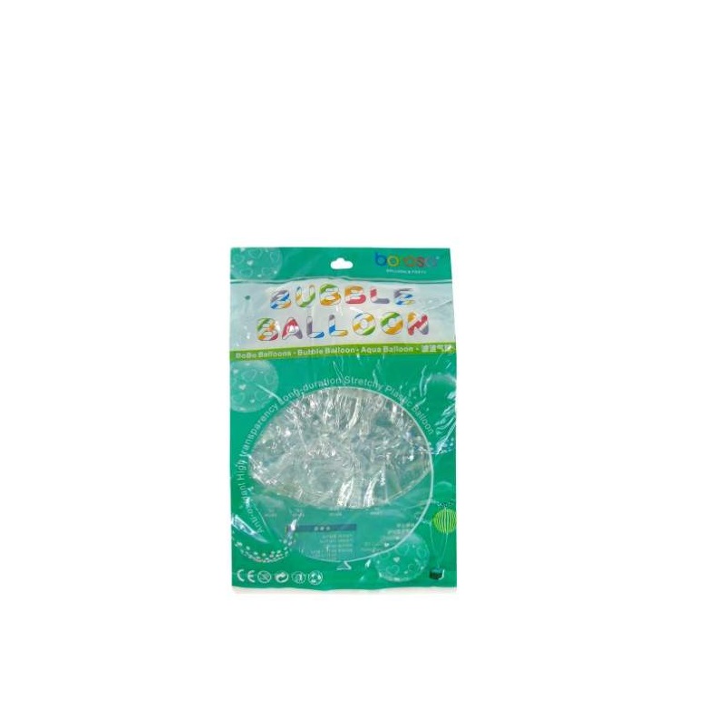 ACESS.FESTAS-EMB.10 BALOES BUBBLE 24" 60cm
