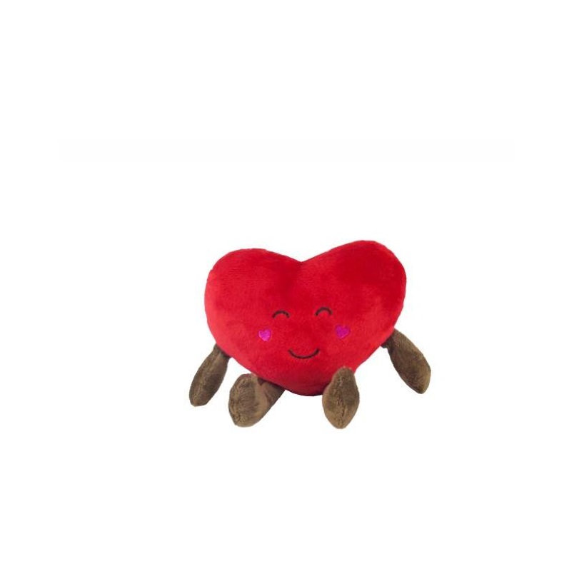 PELUCHE- CORAÇAO VERMELHO 18CM