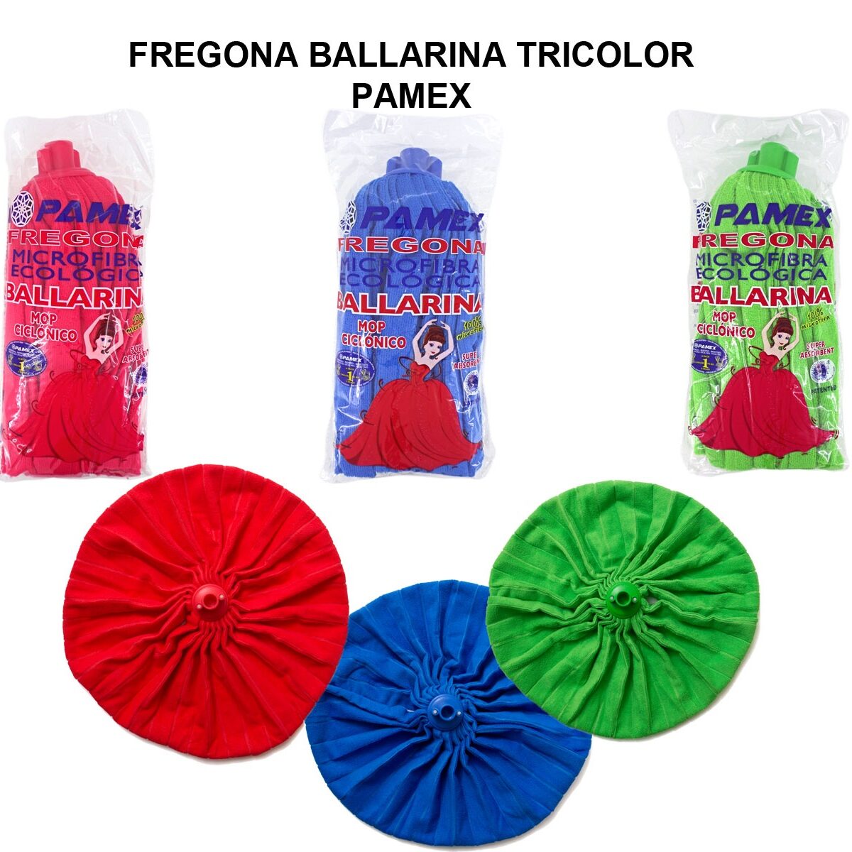 ESFREGONA BAILARINA TRICOLOR