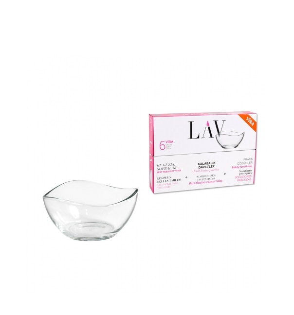 CONJ. 6 SALADEIRA 10.5CM- 215CC VIRA