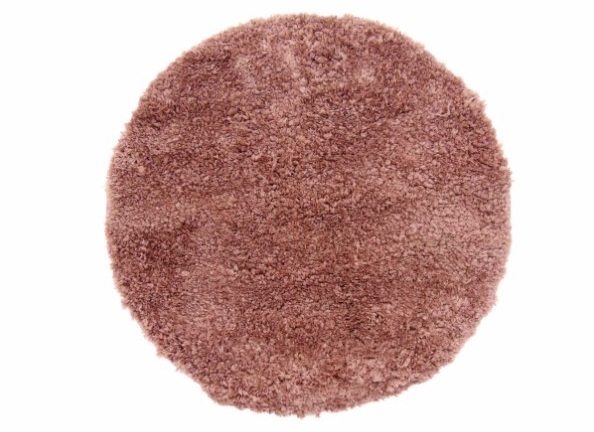 LF- TAPETE REDONDO 60CM ROSA CLARO