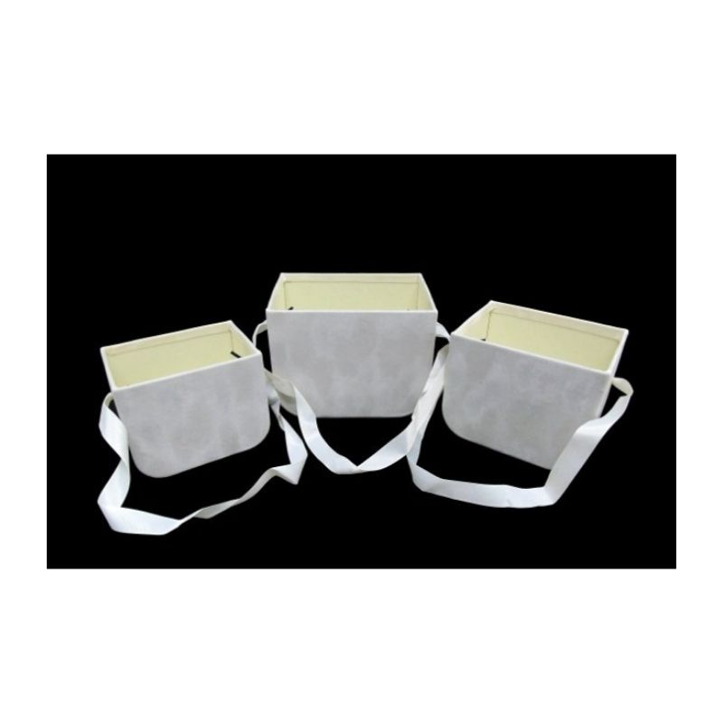 CONJ. 3 CAIXAS CARTAO QUAD. 17X12X13CM