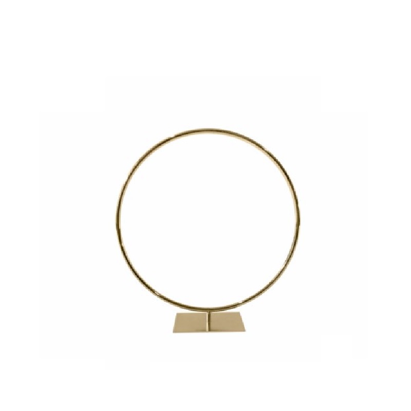 METAL- ARCO 10mm DOURADO 36x38cm