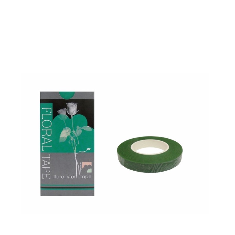 ACESS.FLORISTA-FITA TAPE P/FLORES VERDE 13mmX27m