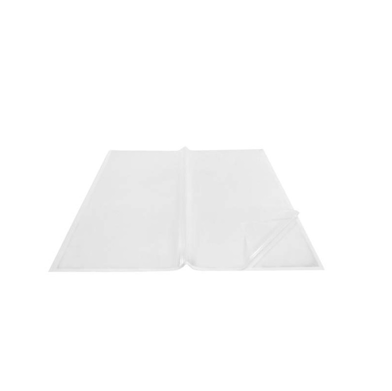 EMB. 20 FOLHAS CELOFAN 53MY BRANCO 58cmX58cm