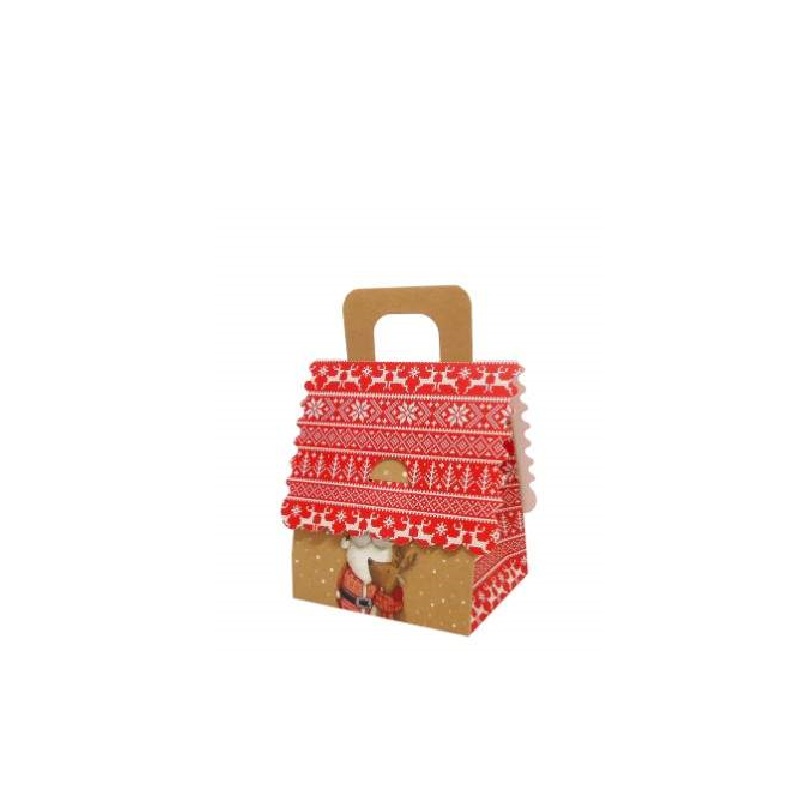 CAIXA PAPEL 250G COR NATAL 20X12X27CM